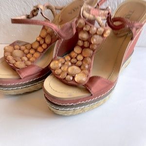 TATA wedge sandals